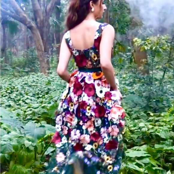 Faeriesty Dresses & Skirts - Floral Embroidered Maxi Dress